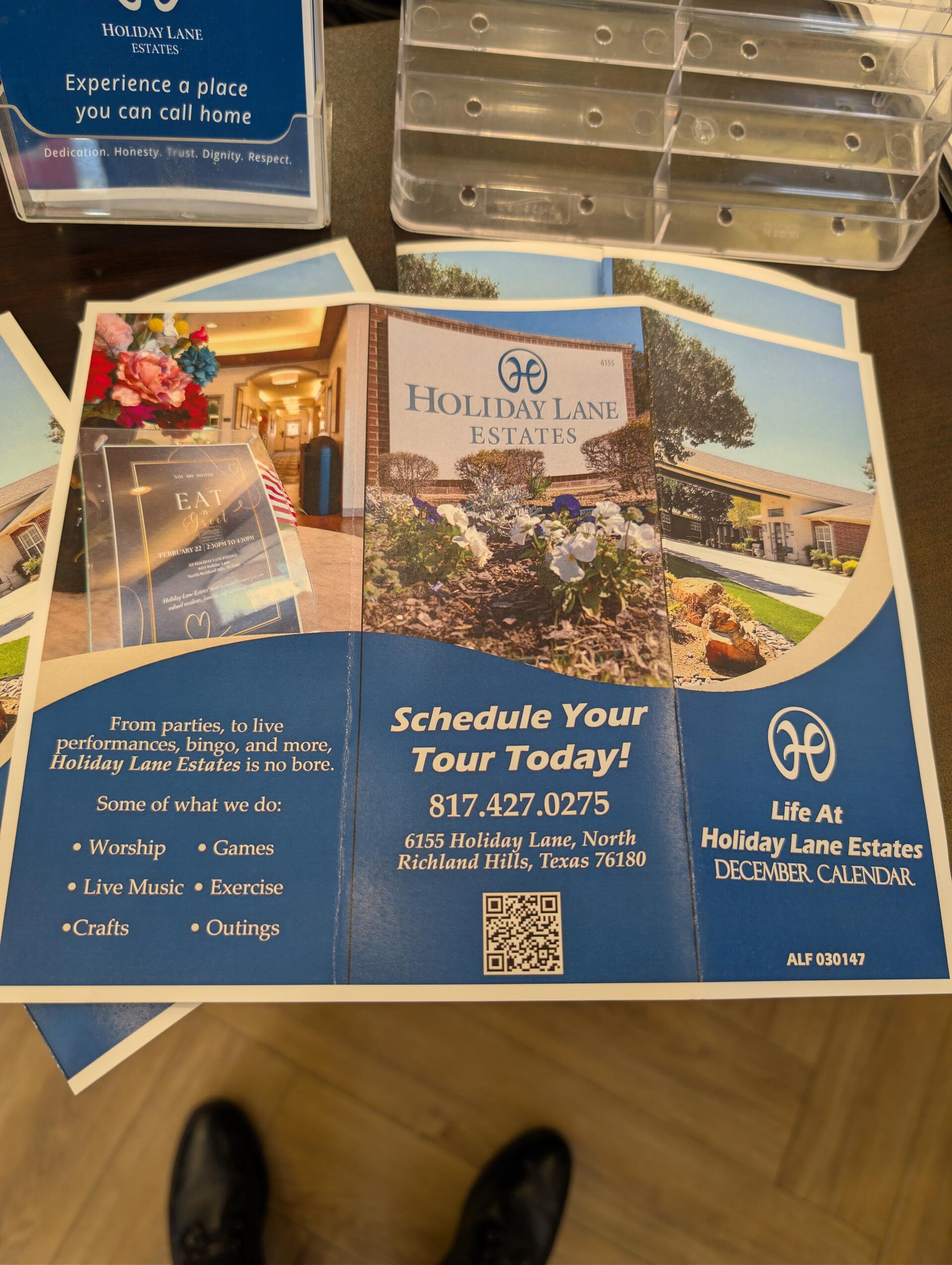 Custom Brochures to Communicate Activity Calendars